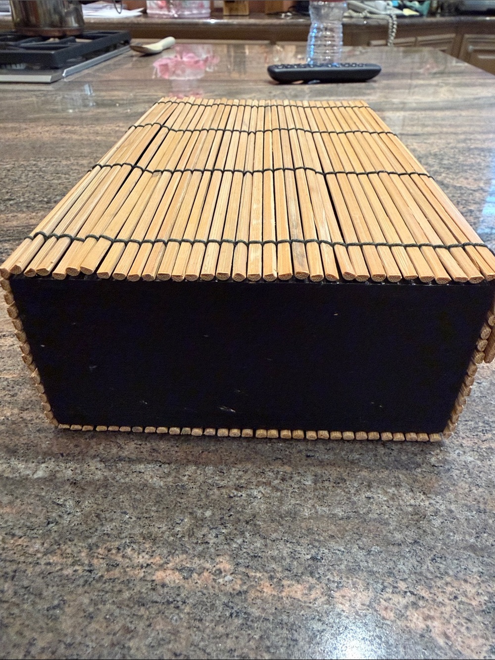 Bamboo Style Storage Box - Picture 4 of 8